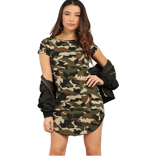 Army t shirt shop dress