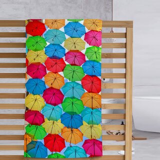 Status 3D Printed n9 Processed Bath Towel for Travel, Beach use 60 x 120 cm 1pc