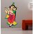 EJA Art Radhe Krishna Multicolor Removable Decor Mural Wall Stickers Sticker