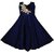 Girl frock dress for baby Girl's Satin Lycra Party Wear Frock Dress