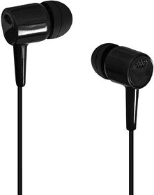 KSJ Pack Of 3 High Bass  Best Sound InEar Earphone Without Mic Compatible With All 35mm jack  Black
