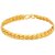 Dare by Voylla Gold Plated Mens Bracelet