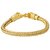 Dare by Voylla Braided Design Gold Plated Bracelet For Men