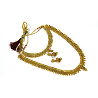                       Combo Of Copper Jelebi Necklace Set                                              