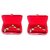 ADWITIYA Set of 2 - Red Velvet Ring Folder Storage Case Travel Friendly Gift Paperboard Jewelery Box