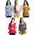 Combo of 5 Oswal Stylish Western Party Wear Top