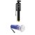 Online Artistic Aux Cable Selfie Stick no Bluetooth or batteries required with Mini LED Torch