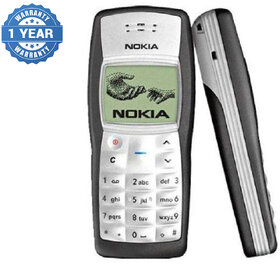 Refurbished NOKIA 1100 1.4 inches(3.56 cm) Single SIM Feature Phone (Assorted Color)