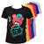 Pari  Prince Multicolour Kids Assorted Printed Round Neck Cotton T-shirt(Set Of 5)