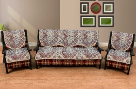 Manvi Creations Cotton Sofa Cover