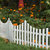 Wonderland folding Garden fence ( pack of 4) picket fence made of PP/PVC/Plastic for garden decor