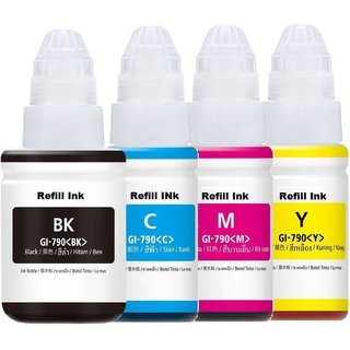 Canon Ink All colours (790-BK  790-C  790-M  790-Y) compatible with PIXMA G1000   PIXMA G2000   PIXMA G2002   PIXMA G3000   PIXMA G4000 offer