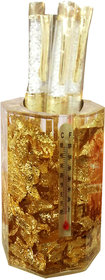 Gold  Foil Temperature Pen Holder