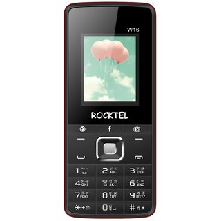 ROCKTEL W16 MOBILE PHONE 1.8 WITH HEAD PHONE WIRELESS FM RADIO Dual Sim BIS Certified Made in India