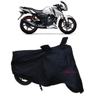 Buy Ramanta Polyster Bike Body Cover With Mirror Pockets For Tvs