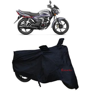 Buy Ramanta Polyster Bike Body Cover With Mirror Pockets For