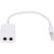 In-Junkyard Audio Splitter 3.5mm (White)