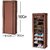 NP NAVEEN PLASTIC Fancy 10 Layer Brown Shoe Rack Organizer Carbon Steel  Collapsible Shoe Stand  (Brown, 10 Shelves)