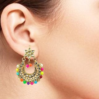 heavy kundan earrings