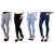 Angela Women Slim Grey, Ice blue, Black  Blue denim Fit Ankle Length Jeans (pack of 4)