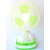 ORIGINAL  JY Portable Rechargeable Emergency Laser bright LED Light with Mini fan