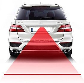 OMCY Imported Car Keep Distance Hazard Laser Fog Light For Maruti Ritz