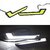 Omcy Imported 12v Cob Car Styling L Shaped Led Drl Bright Daytime Running L