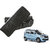Auto Addict CV Designer Black Neck Leatherite Car Pillow Cushion Kit 2 Pcs for Maruti Suzuki WagonR