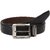 Contra Matty Casual  Formal Genuine Leather Reversible Men's Belt (Size 28-44) Cut To Fit Black/Brown Belt)