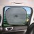 MOCOMO Imported Car window Sunshade -  Black (Set of 4)