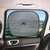 OMCY Imported Car window Sunshade -  Black (Set of 4 )