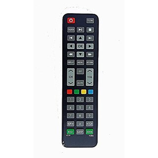 Maurya Services Videocon 2BG LED Remote Control (Black)