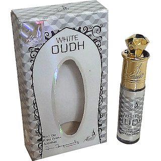 Almas White Oudh Perfume Attar 8ml