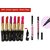 NYN Moisturzing MatteShine Rich Colour Lipstick (Pack of 6) + Free kajal with 36H Sketch pen eyeliner pencil
