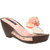 MSC Women Pink Synthetic Wedges