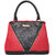 BELOVED Red  Black Hand Bag BLHBRBL022