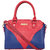 BELOVED Red  Blue Hand Bag BLHBRB023