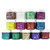 Imported Multi Color 3D Glitter pigment Pack of 12 Pcs