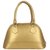 Aliado Faux Leather Solid Golden Zipper Closure  Tote Bag