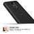 ECellStreet Protection Slim Flexible Soft Back Case Cover For Lava Z70 4G - Black