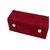 ADWITIYA Combo-Red Big Earring Tops Studs Case and Black Ring Nosepin Organizer Travel Friendly Paperboard Gift Box
