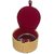 ADWITIYA Combo-Red Big Earring Tops Studs Case and Bangle Jewelry Storage Organizer Travel Friendly Gift Box
