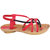 Zamper Women's Red Fashion Sandals Under 299 399 499 500