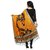 Meia Sarees Printed Khadi Silk  With Tessels Mustard Coloured Casual Wear Women's Dupatta.