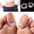 OM shop Weight Loss Japanese Magnetic Slimming Toe Ring (1 Pair)