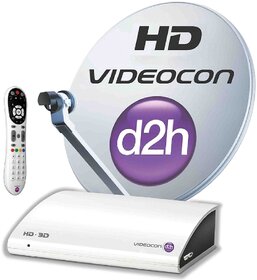 Videocon D2H (SD+) With 1 Month Free Pack