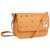 Envie Faux Leather Brown Coloured Embellished Magnetic Snap Sling Bag