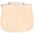 Envie Faux Leather Cream Embellished Magnetic Snap Crossbody Bag