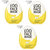 BIOAQUA Whitening Facial Egg Face Mask Anti Aging Moisturizing Shrinking Pores Wrapped Mask - Pack of 3