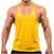 The Blazze Men's Blank Stringer Y Back Bodybuilding Gym Tank Tops Pack of 4